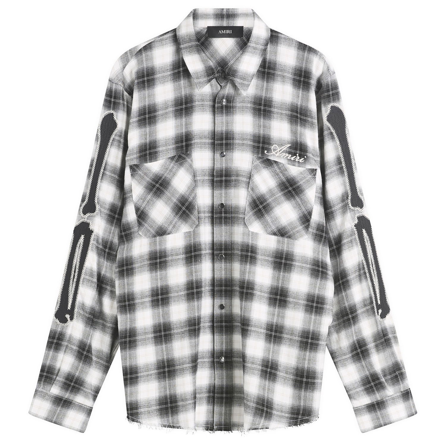 Риза AMIRI AMIRI Bones Flannel Overshirt Многоцветен | AMTOSH1007-001, 1