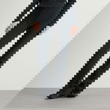 Спортни панталони SKIMS Lounge Fleece Flared Pant Черно | PT-PNT-7290W-DKT, 2