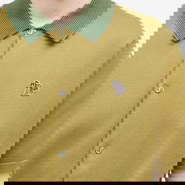 Поло тениска Paul Smith Paul Smith Knitted Short Sleeve Polo Shirt Зелено | M2R-592YZ-M22068-35, 5