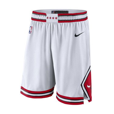 Къси панталони Nike Chicago Bulls Association Edition Men's NBA Swingman Shorts Бяло | AJ5592-100, 0