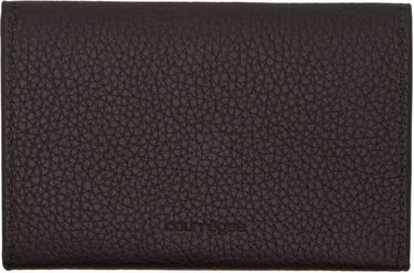 Портфейл Courrèges Grained Leather Card Holder Кафяво | 124GPM011CV0016, 1