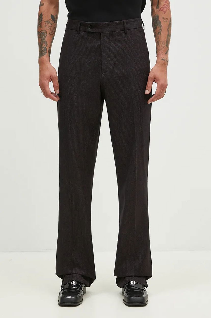 Панталони Martine Rose Relaxed Fit Trousers Черно | 303WT06007