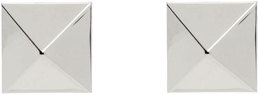 Обеци Valentino Garavani Silver Rockstud Earrings Металик | 5Y2J0P14MET, 0