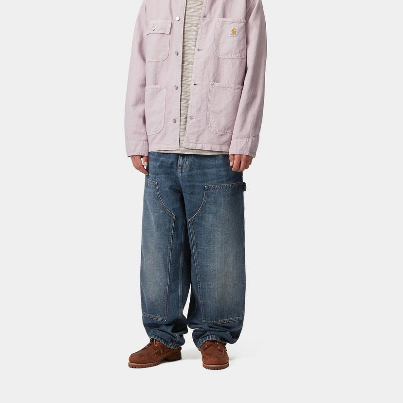 Панталони Carhartt WIP WIP OG Double Knee Pants Лилаво | I035797_9