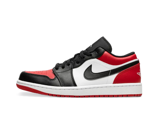 Кецове и обувки Jordan Jordan 1 Low "Bred Toe" Червено | 553558-612