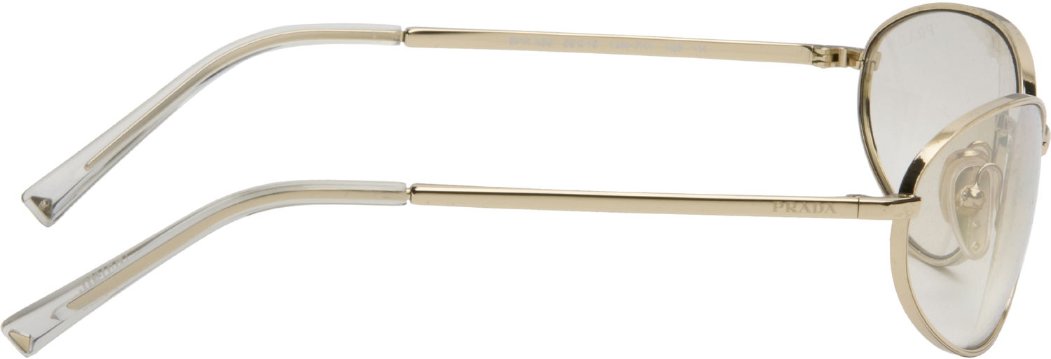 Слънчеви очила Prada Metal Oval Sunglasses Металик | 0PR A59S 8056262147795, 1