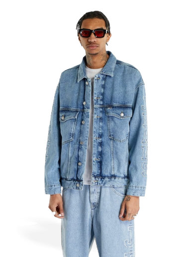 Яке Tommy Hilfiger Oversized Denim Jacket Синьо | DM0DM16178 1AB