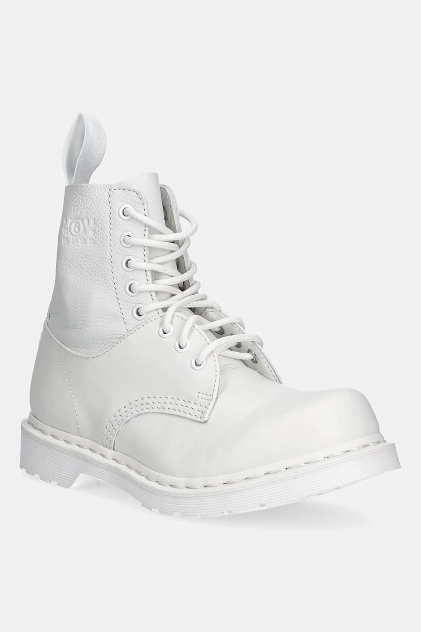 Кецове и обувки Maison Margiela MM6 Maison Margiela Platform Boots Бяло | S66WU0128.P7006.HB009