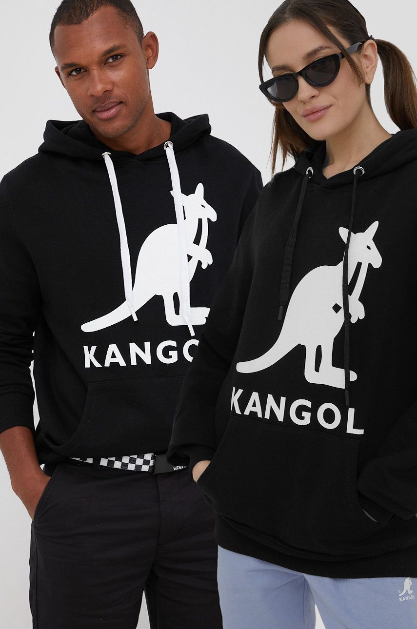 Суитчър Kangol Hood Черно | KLEU001, 0