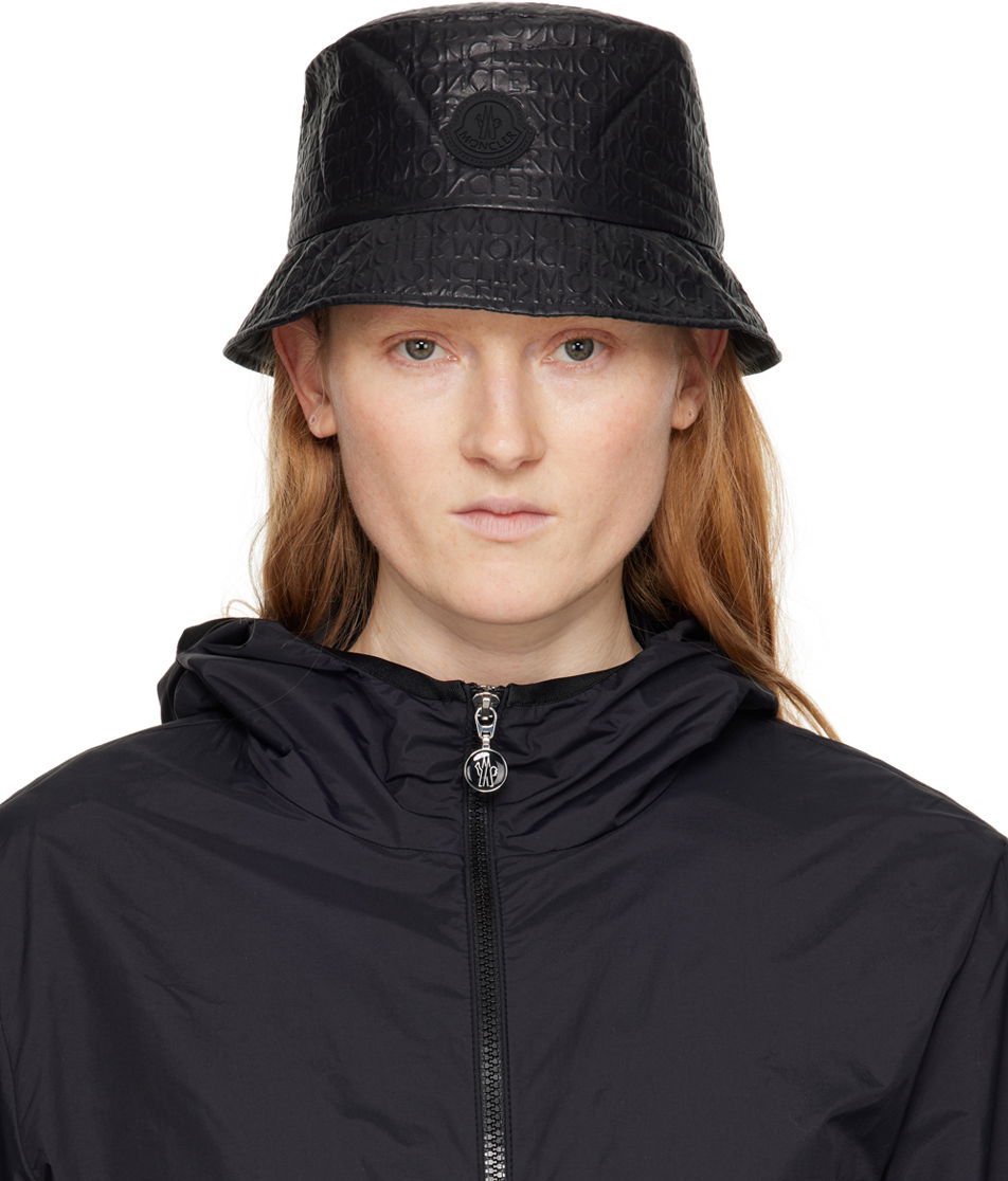 Шапка Moncler Embossed Bucket Hat Черно | J10933B00006597C3, 0