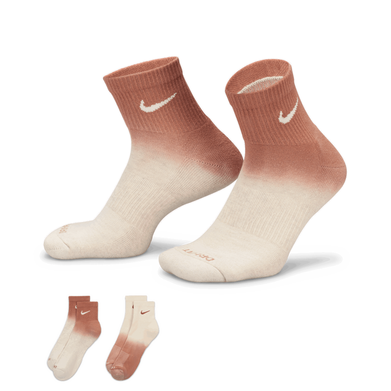 Чорапи Nike Everyday Plus 2 Pairs Червено | FJ4913-907, 1