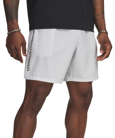 Къси панталони Under Armour Tech Woven Wordmark Shorts Бяло | 1383356-023, 0