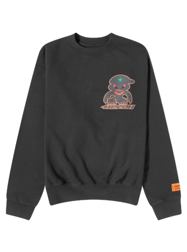 Пуловер HERON PRESTON Monster Crewneck Черно | HMBA020F23JER0081007