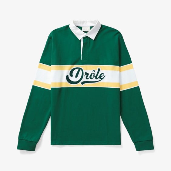 Поло тениска Drôle de Monsieur Polo Shirt Drôle Sport Зелено | B-PL112-CO019-DGN, 0