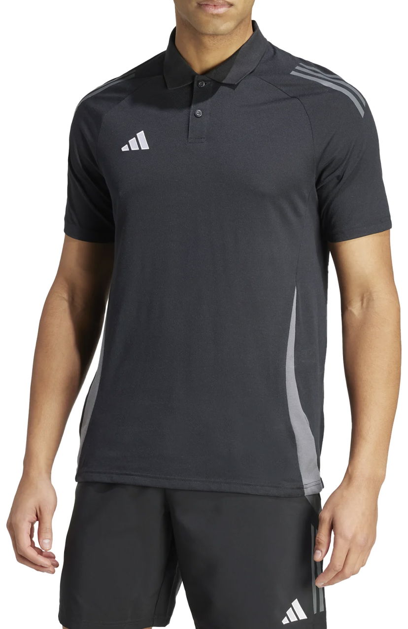 Поло тениска adidas Originals adidas TIRO24 C POLO Черно | ij8344