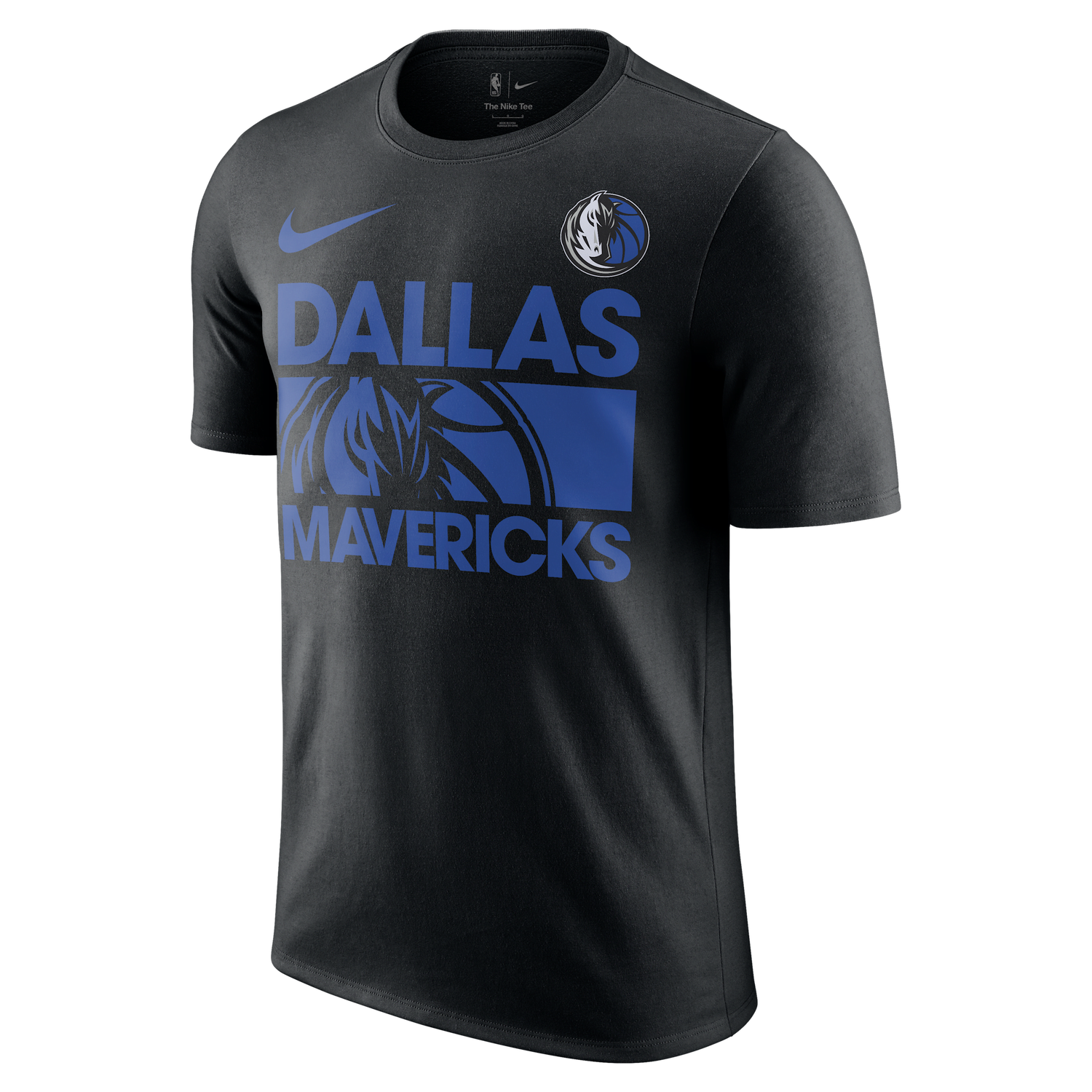 Фланелка Nike Dallas Mavericks Courtside NBA T-Shirt Черно | HQ0589-010, 0