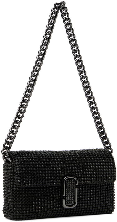 Чанта през рамо Marc Jacobs Marc Jacobs 'The Rhinestone J Marc Mini' Shoulder Bag Черно | H912M06RE22, 1