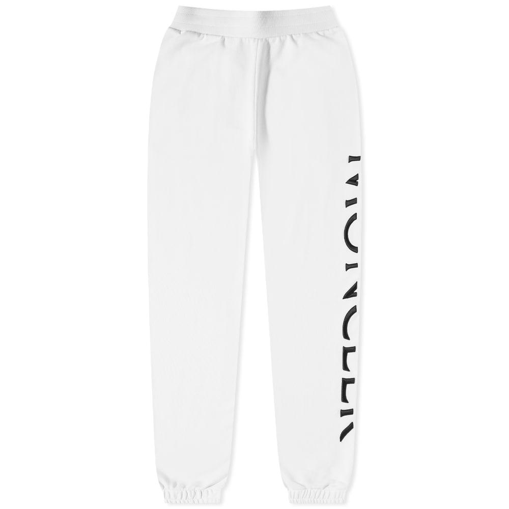 Спортни панталони Moncler Side Logo Sweat Pant Бяло | 8H000-03-809KR-001, 0