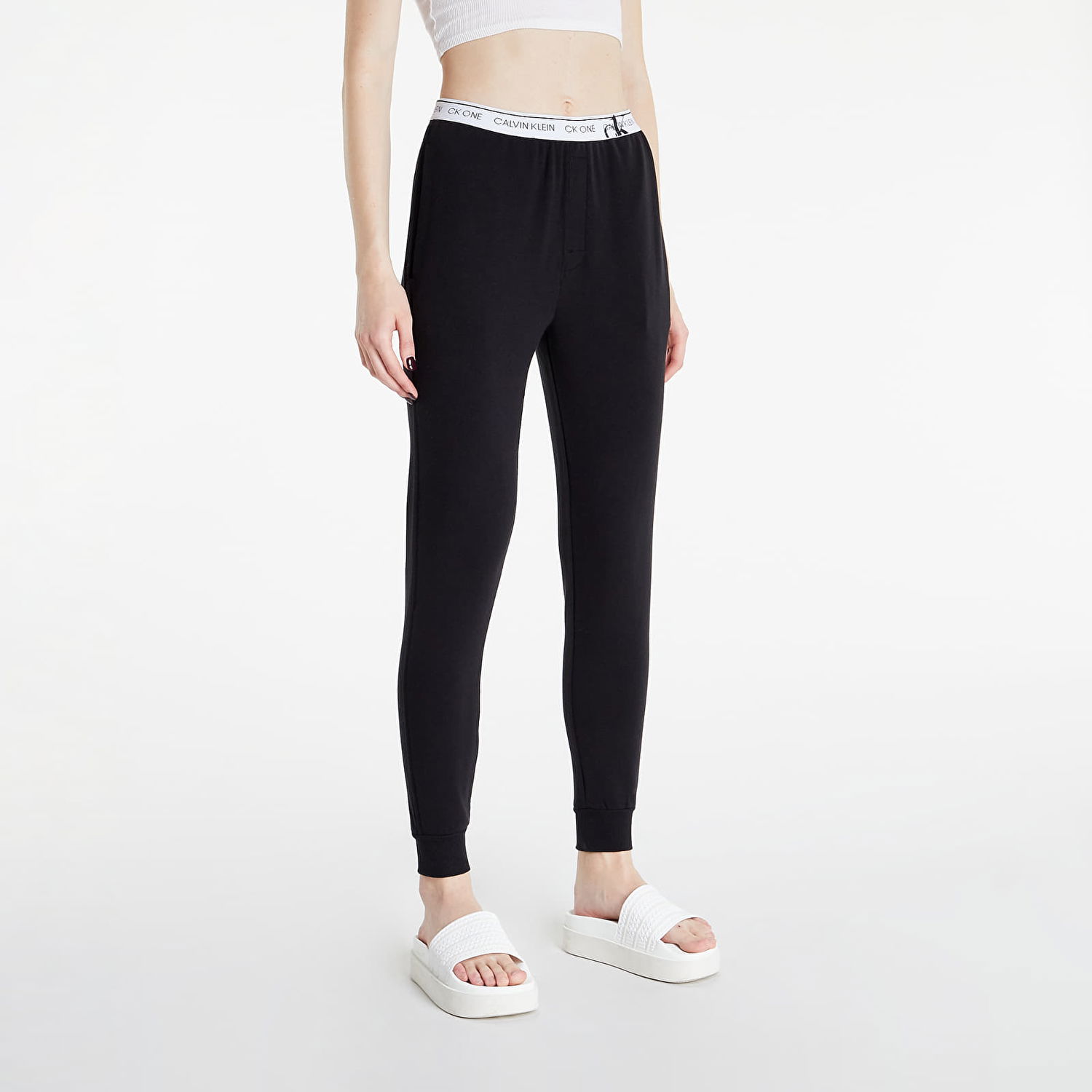 Спортни панталони CALVIN KLEIN Jogger Черно | QS6805E UBI, 0
