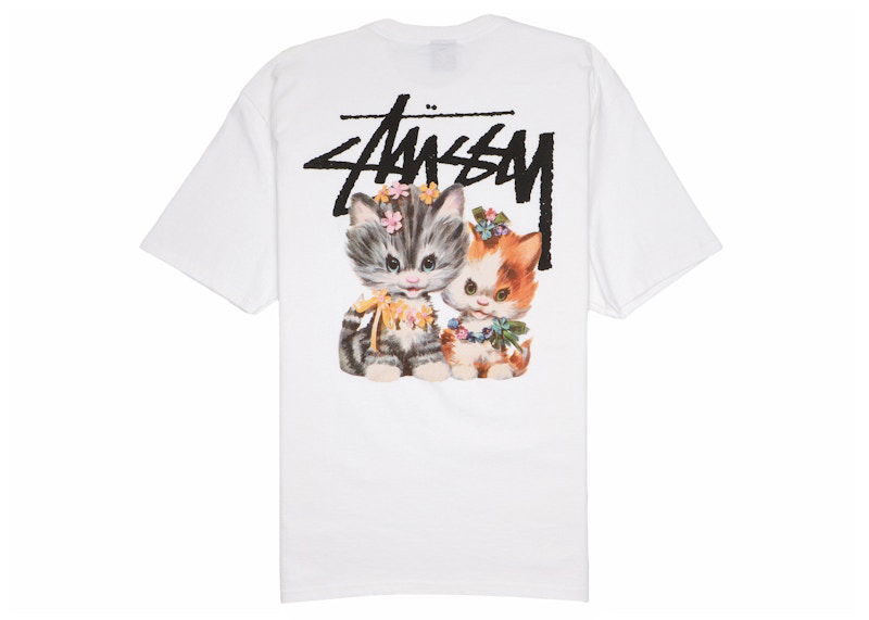 Тениска Stüssy Stussy Kittens Graphic T-Shirt Черно | 1904965, 1