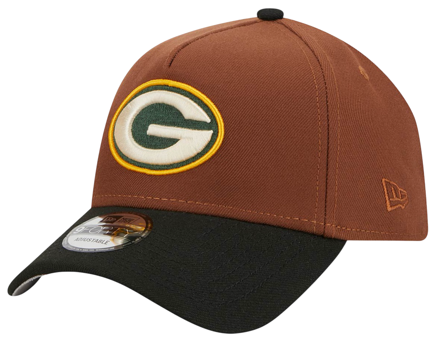 Шапка с козирка New Era New Era Green Bay Packers 9Forty Adjustable Cap Кафяво | 60426649-60426649, 0