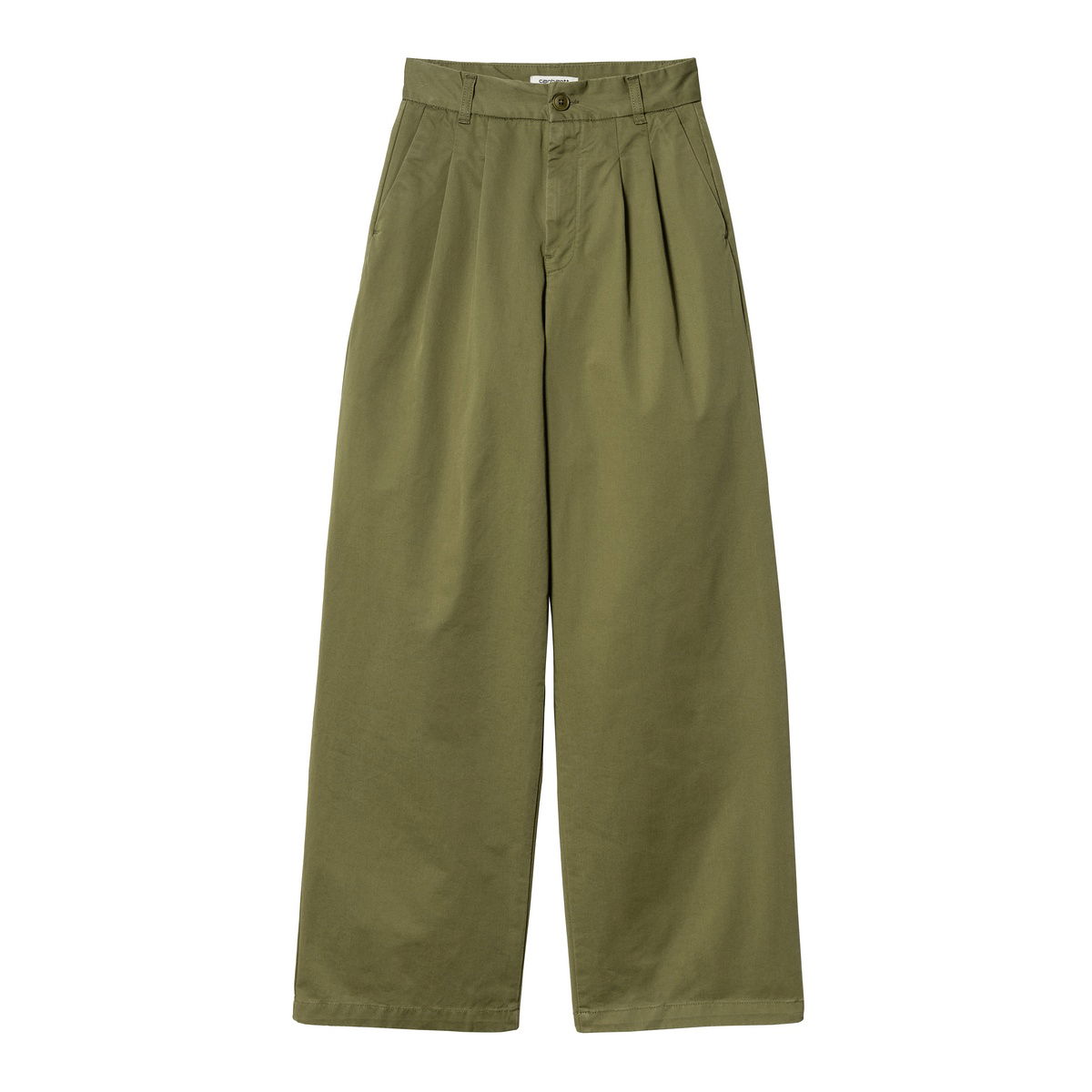 Панталони Carhartt WIP Leola Pant Зелено | I033147_1YS_06, 0