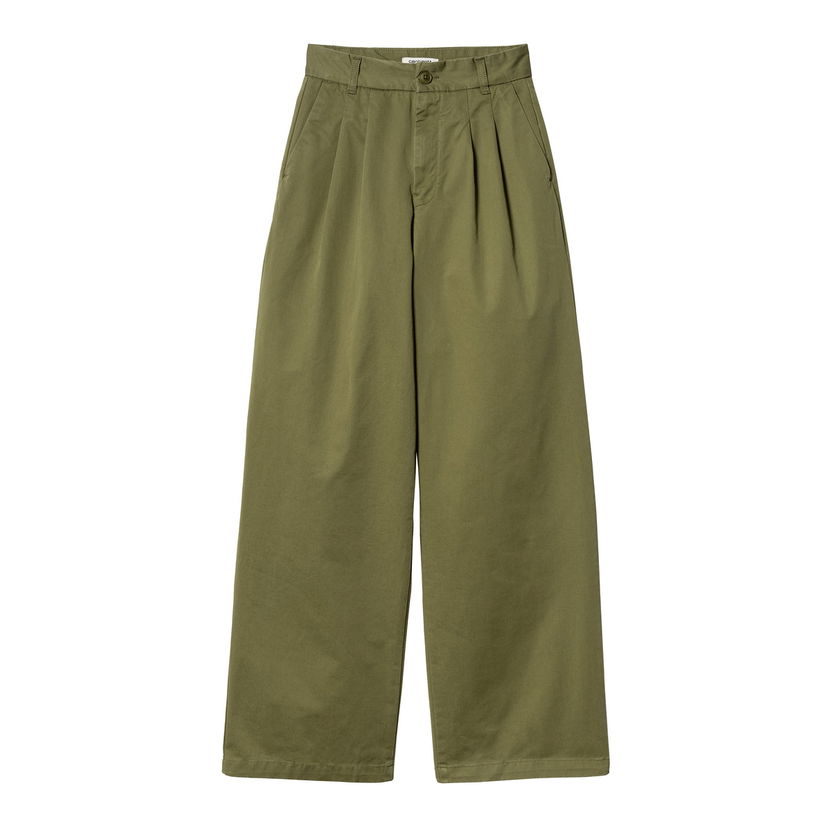 Панталони Carhartt WIP Leola Pant Зелено | I033147_1YS_06