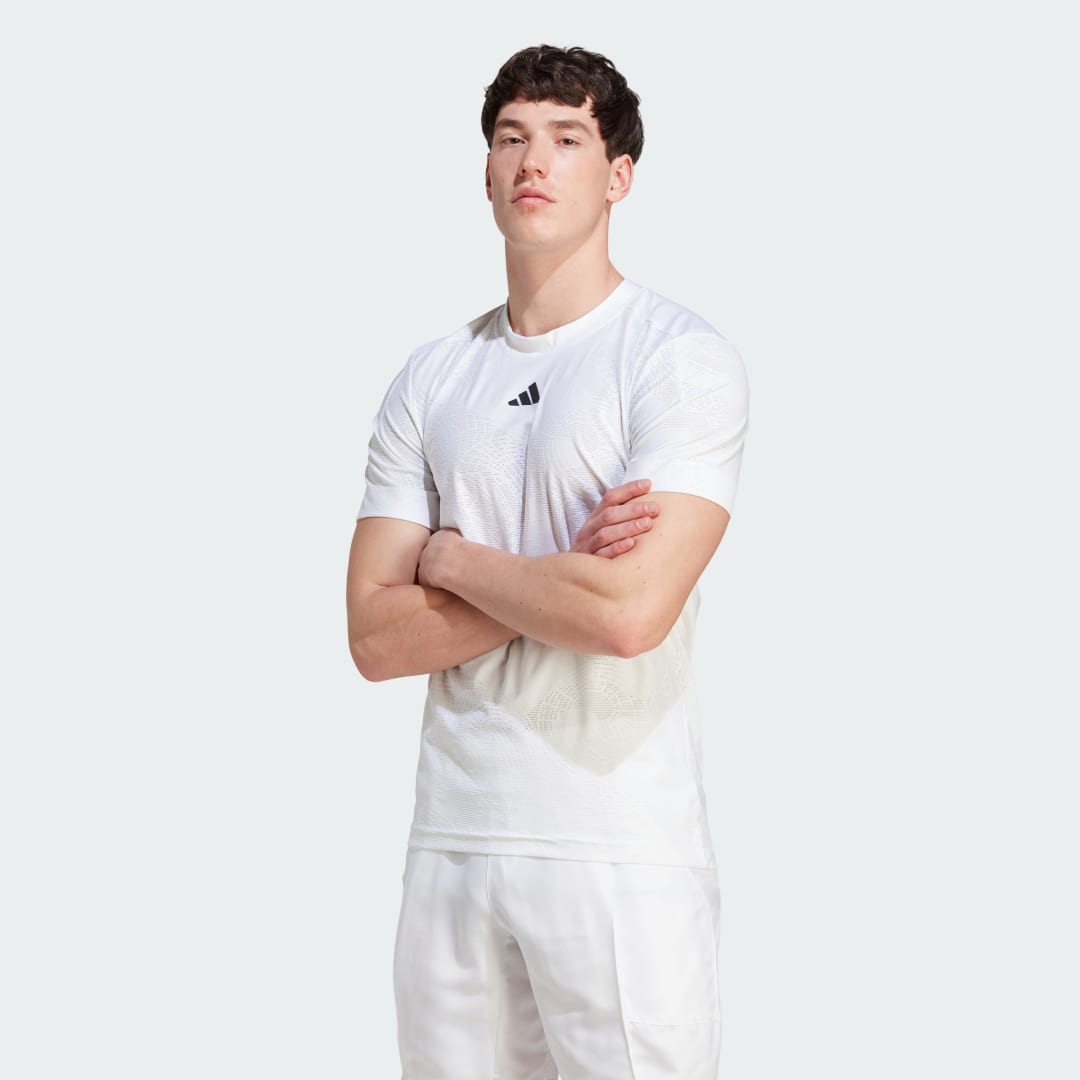 Тениска adidas Originals AEROREADY FreeLift Pro Tennis Cap Бяло | IK7107, 1