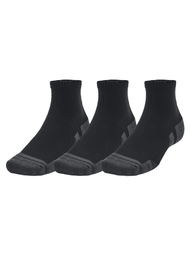 Чорапи Under Armour Perfromance Tech Quarter Socks - 3 pack Черно | 1379510-001