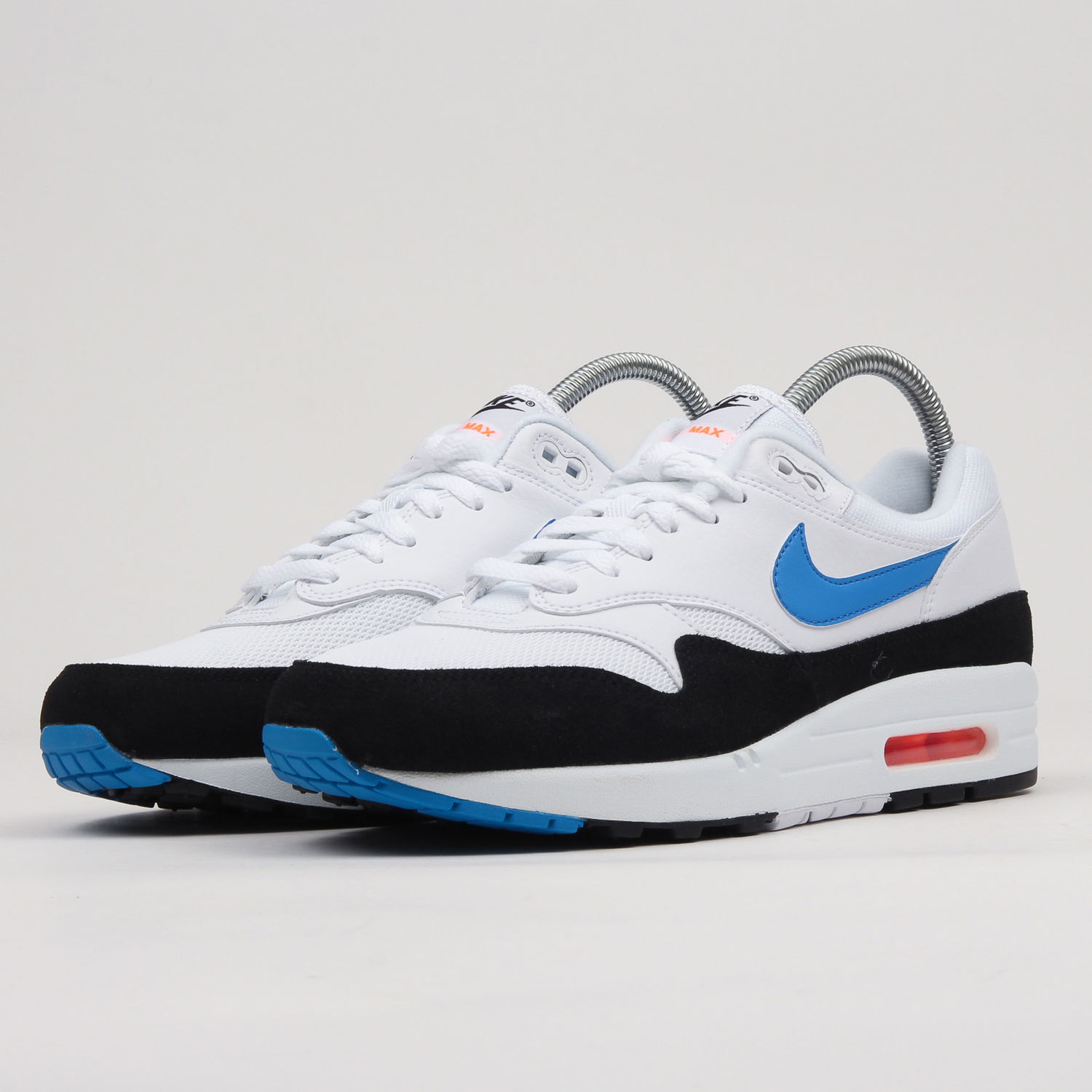 Кецове и обувки Nike Air Max 1 "Photo Blue Total Orange" Бяло | AH8145-112, 1