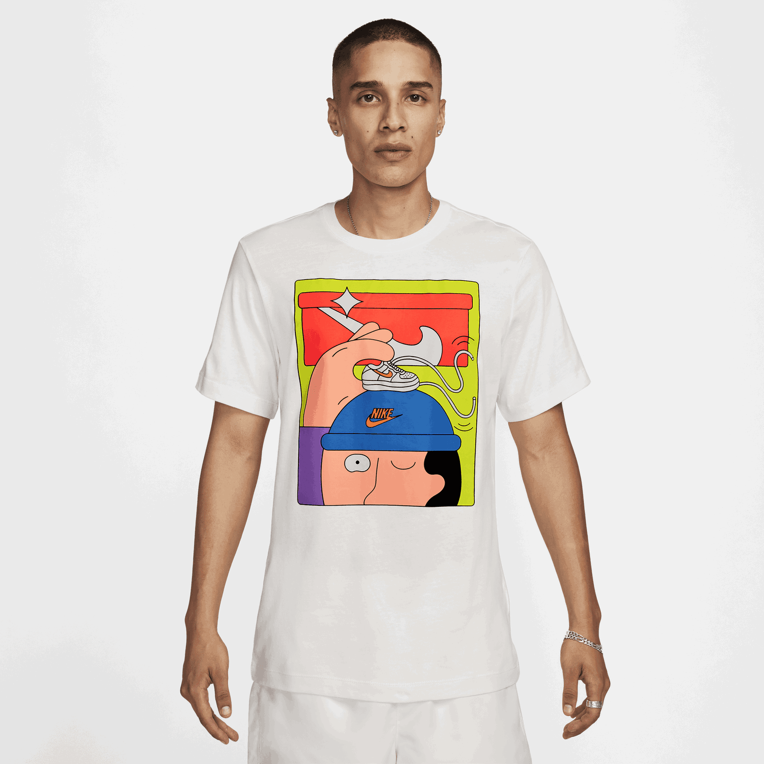 Тениска Nike Sportswear Бяло | FJ1099-133, 1