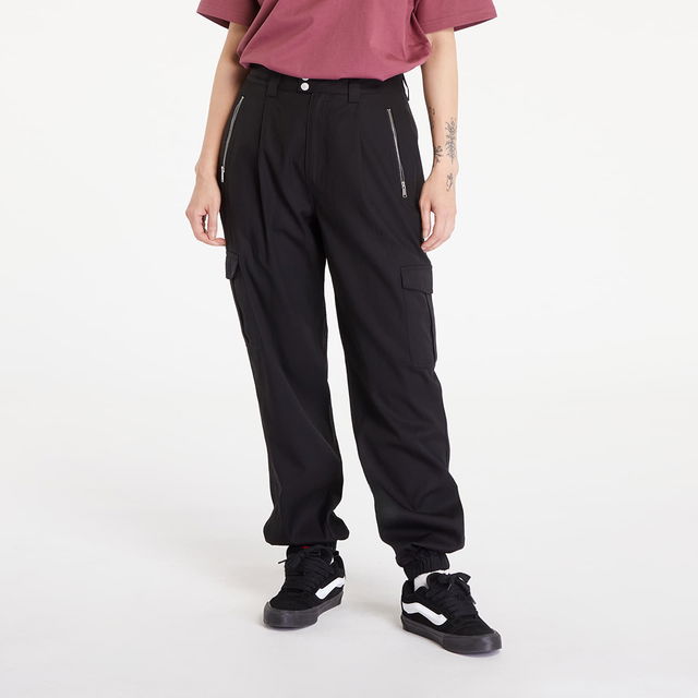 Stretch Cargo Pants Black