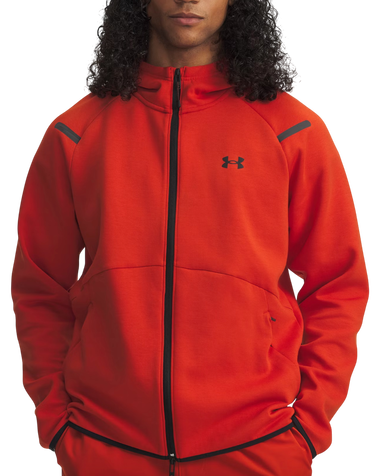 Суитчър Under Armour Unstoppable Fleece Full-Zip Hoodie Оранжево
 | 1389352-842, 0