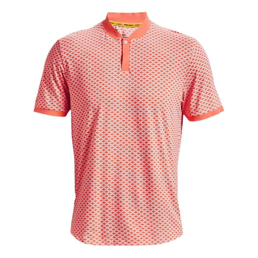 Поло тениска Under Armour Curry Greater Than Patterned Polo Червено | 1370095-824