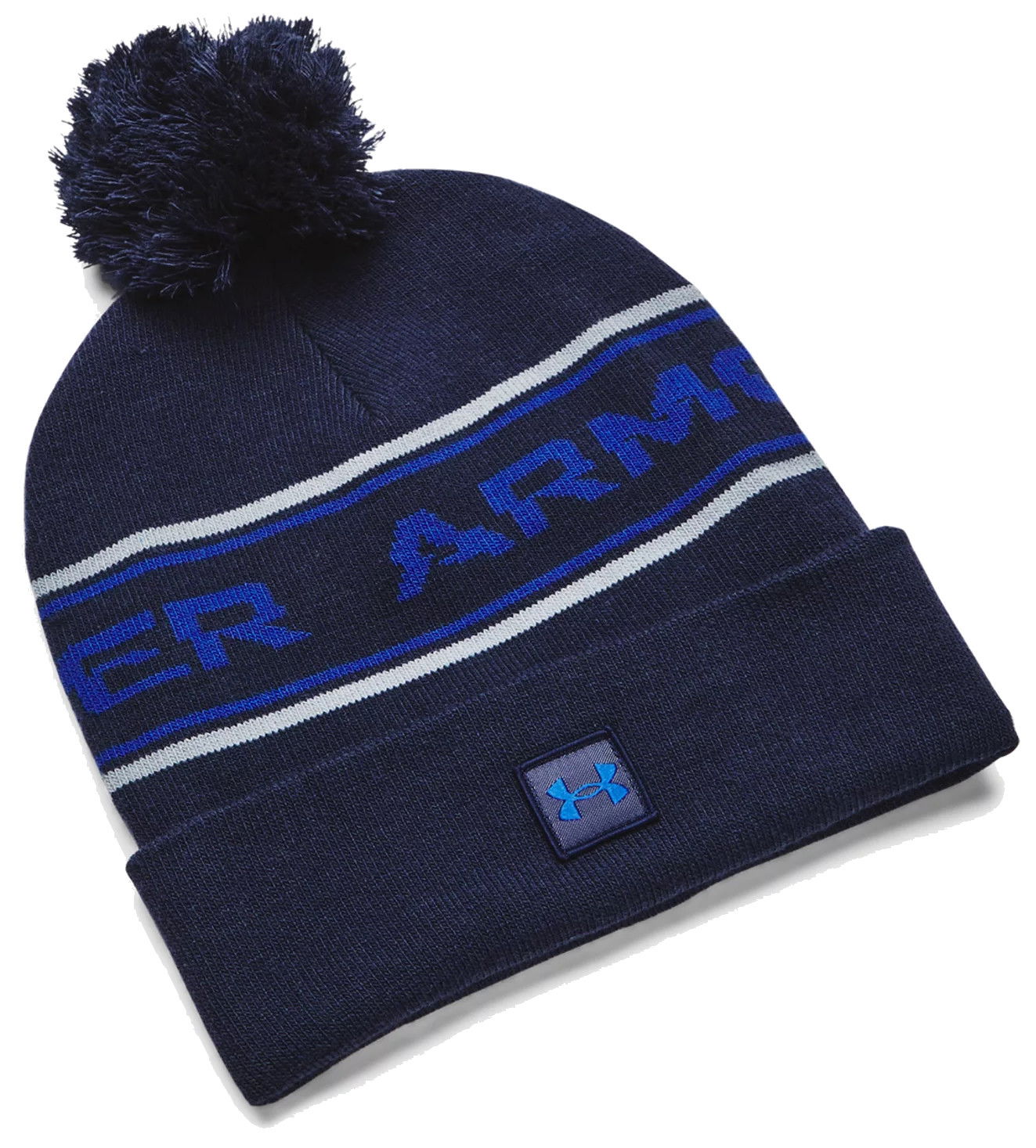 Шапка Under Armour UA Halftime Pom Тъмно синьо | 1379985-410, 0