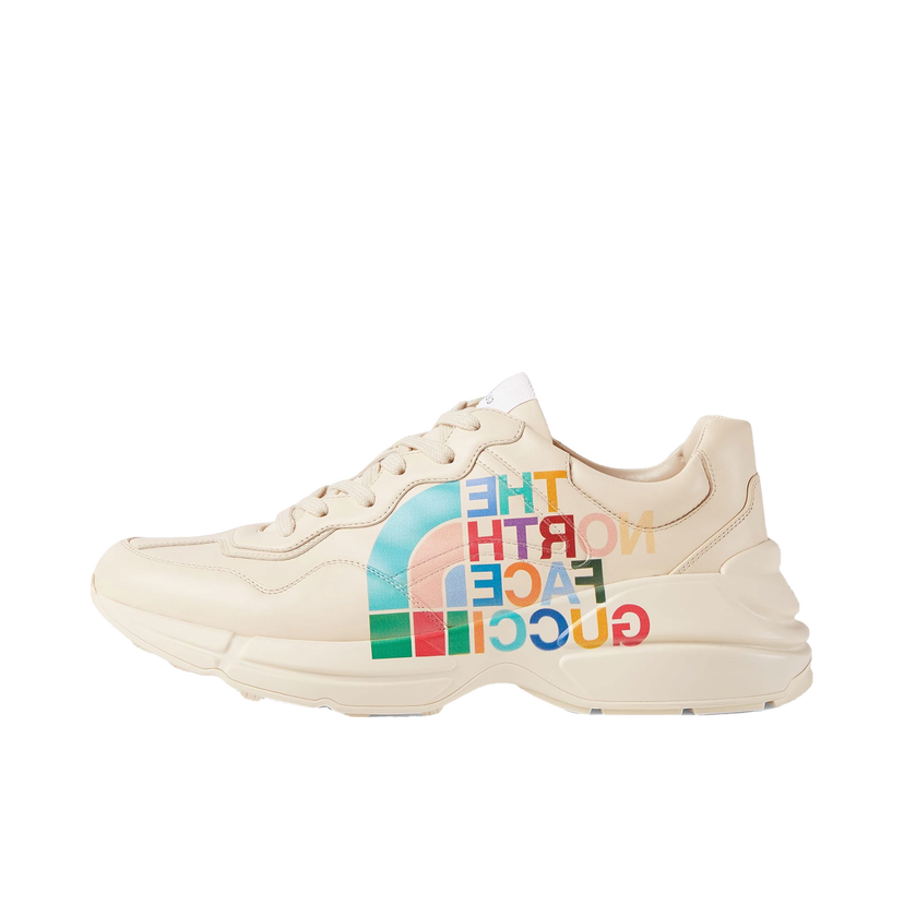 Кецове и обувки Gucci The North Face x Rhyton Beige Бежово | 685641-DRW00-9522