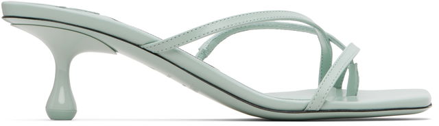 Etana 50mm Square Toe Strappy Heeled Sandals