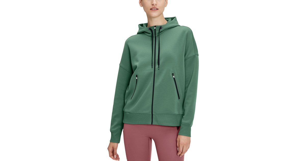 Суитчър On Running Zipped Hoodie Зелено | 239-01082, 1