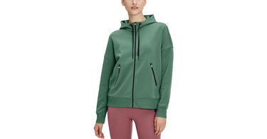 Суитчър On Running Zipped Hoodie Зелено | 239-01082, 1
