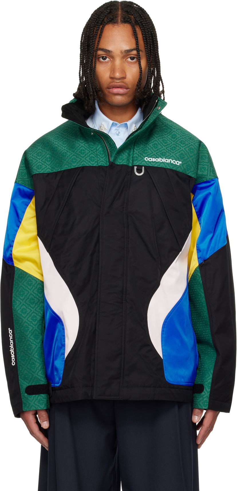 Парка Casablanca Ripstop Montagne Parka Многоцветен | MPF25-OT-188-01