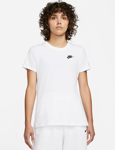 Тениска Nike Sportswear Club Essentials Tee Бяло | DX7902-100, 0