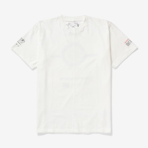 Тениска Space Available Upcycled Expansion Tee Бяло | SA-UET001-WHT, 0