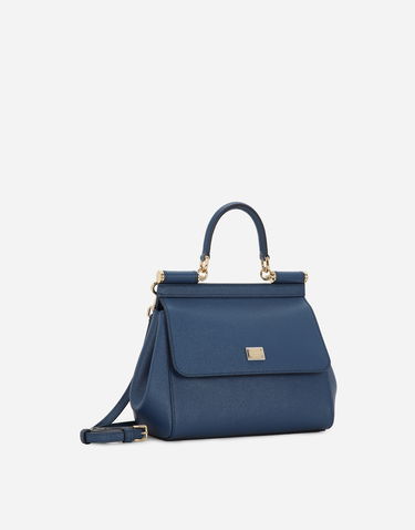 Дамска чанта Dolce & Gabbana Dolce & Gabbana Handbag Синьо | BB6003B100187398, 1