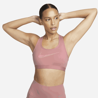 Сутиен Nike Swoosh Bra Розово | FB4124-618, 1