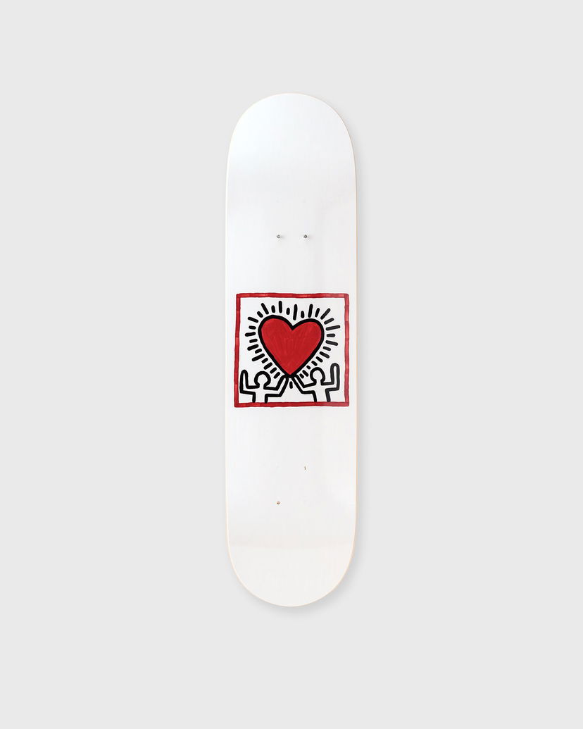 Skate The Skateroom Keith Haring Untitled Heart DECK Бяло | 5407006111481