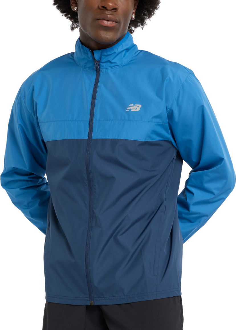 Ветровка New Balance Sport Essentials Jacket Синьо | mj41243-beu