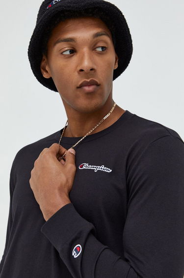 Тениска Champion Crewneck T-Shirt Черно | 217868, 3