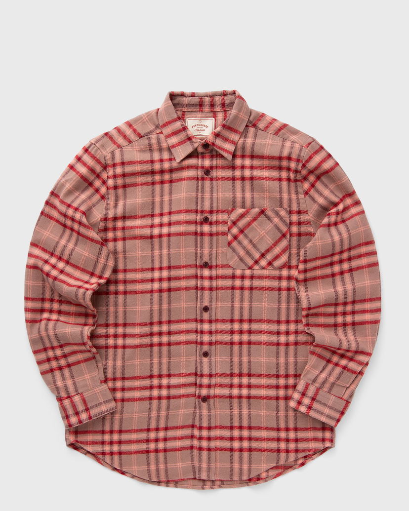 Риза Portuguese Flannel Flannel Longsleeve Shirt Червено | AW24.075.RESERVATION