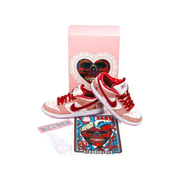 Кецове и обувки Nike SB StrangeLove x Dunk Low SB "Valentine"s Day" Розово | CT2552-800, 4