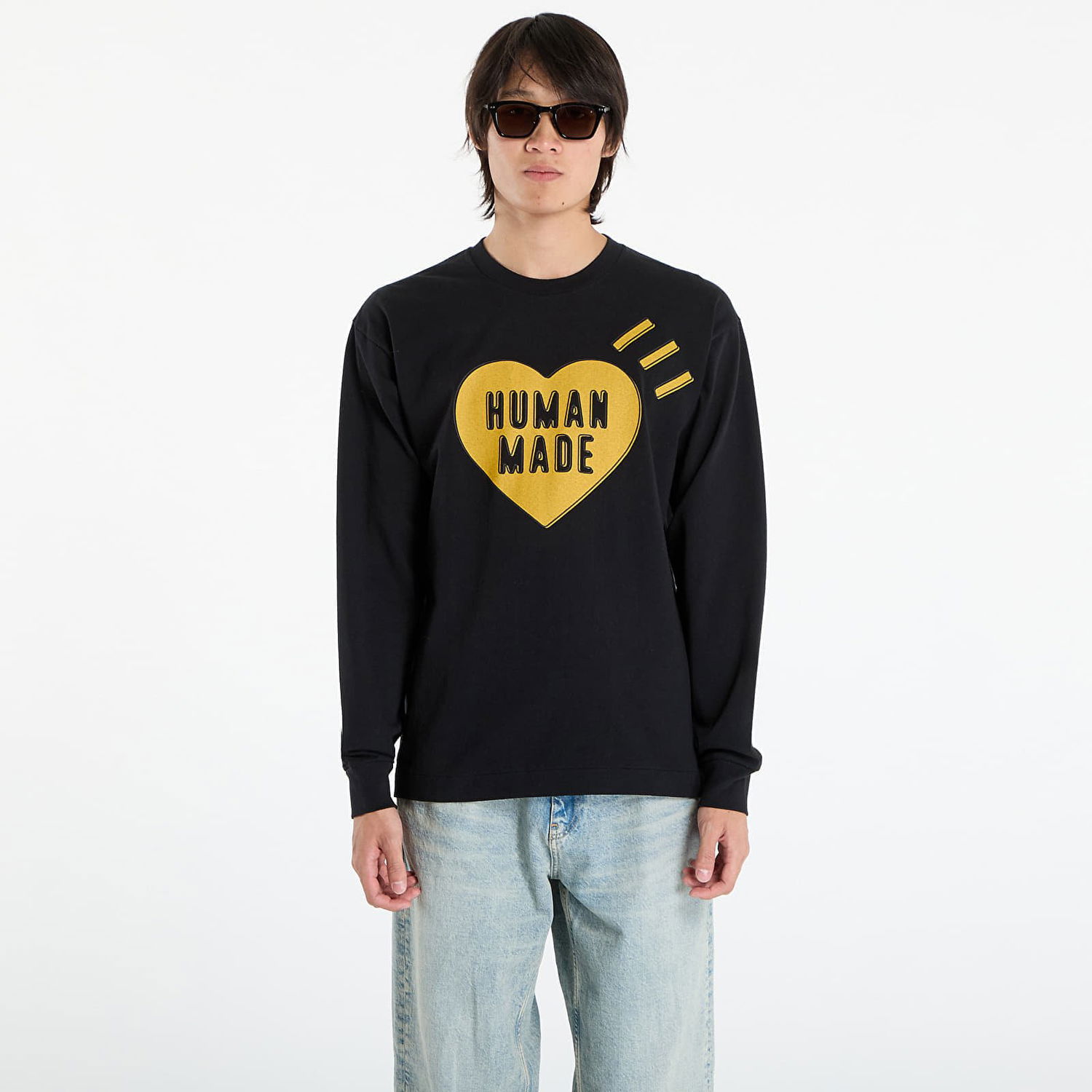 Тениска Human Made HUMAN MADE Graphic Long Sleeve T-Shirt Черно | HM30CS044BK, 0